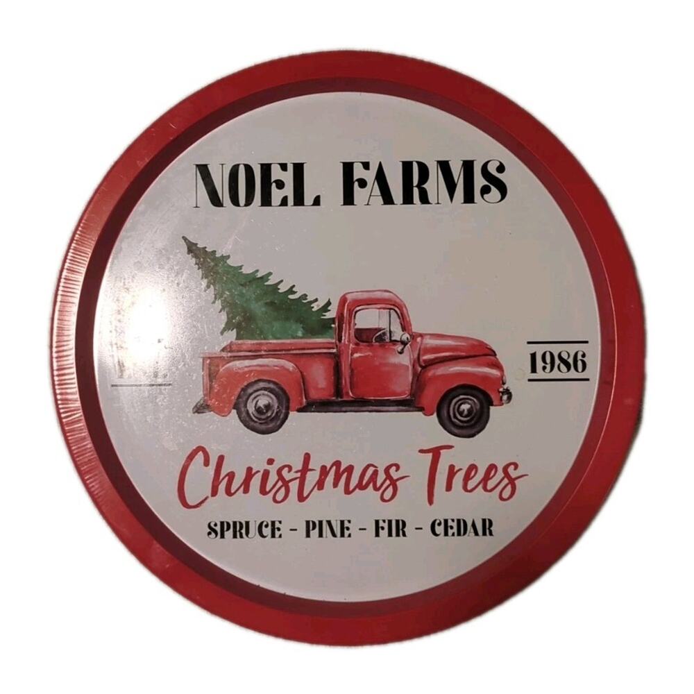 Noel Farms Christmas Trees sign or decorative tray